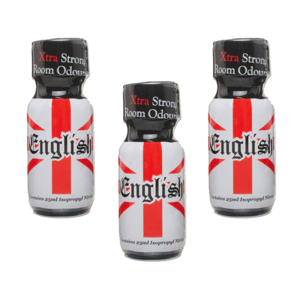 English Extra Strong Poppers 3 Bottle Multi Pack
