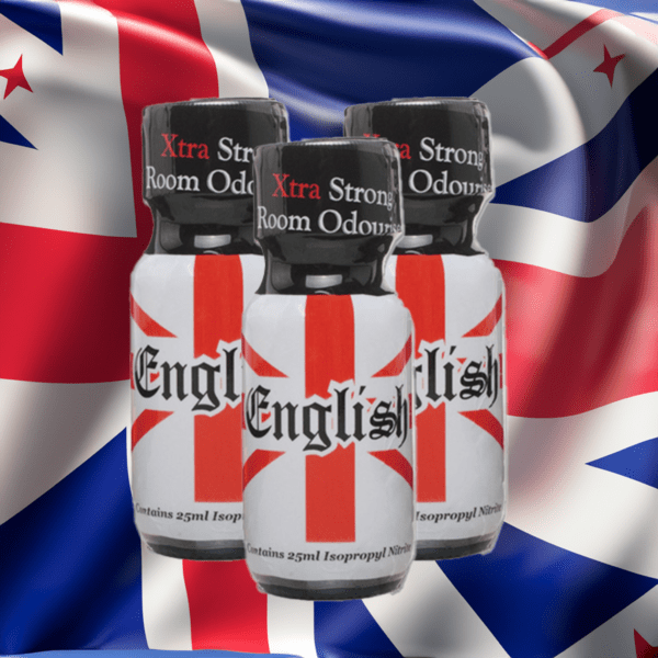 English Poppers Extra Strong Aromas 25ml 3 bottle value Pack