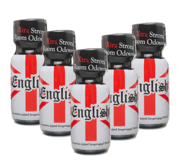English Extra Strong Poppers 5 Bottle Multi Pack