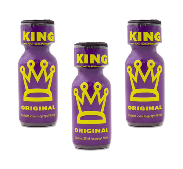 King Original Poppers 3 Bottle Value Multi Pack