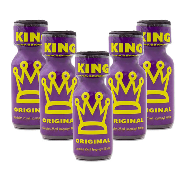 King Original Poppers 5 Bottle Value Multi Pack