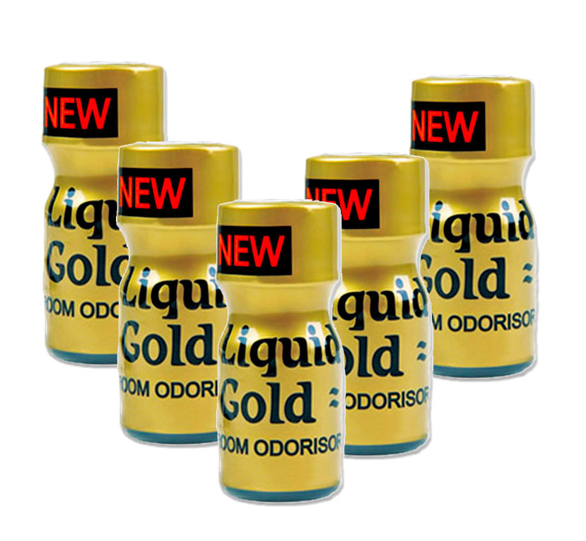 Liquid Gold Poppers 5 Bottle Multi Pack