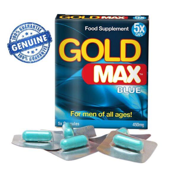 Gold Max Blue Max Strength Herbal Erection Capsules