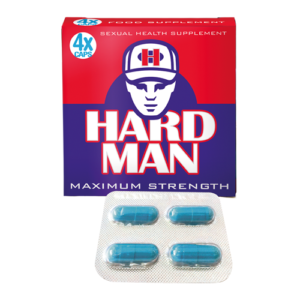 Hard Man Herbal Capsules 4 Pack