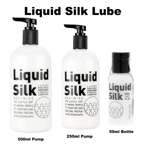 Liquid Silk Lube Various Sizes