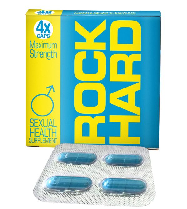 Rock Hard Erection Tablets 4 Pack