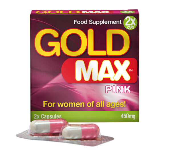Gold Max Pink Food Supplement for Women (2 Pack)