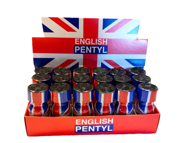 English Pentyl Poppers 15ml Value 18 Bottle Party Tray