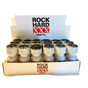 Rock Hard XXX Pentyl Poppers 15ml Party Tray