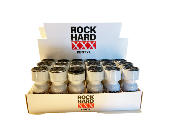 Rock Hard XXX Pentyl Poppers 15ml Party Tray