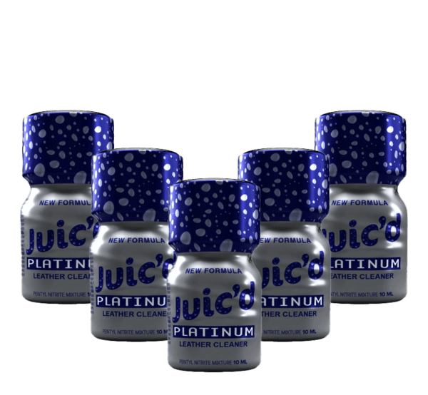 Juic'd Platinum Leather Cleaner 10ml 5 Pack