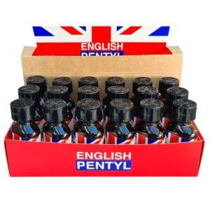 English Pentyl Poppers 24ml Party Tray