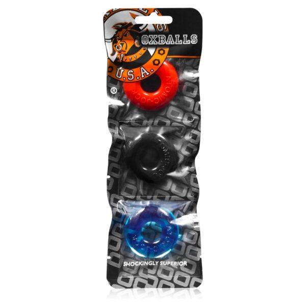 Oxballs Multi-Coloured Small Cock Rings
