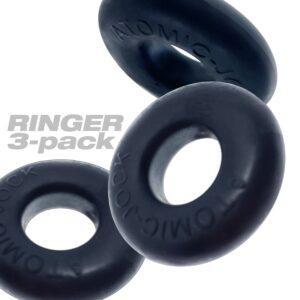 Ringer Night Edition Cock Rings 3 Pack