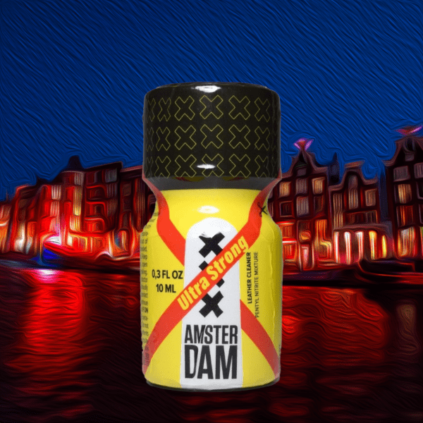 XXX Amsterdam Ultra Strong Poppers Single 10ml Bottle