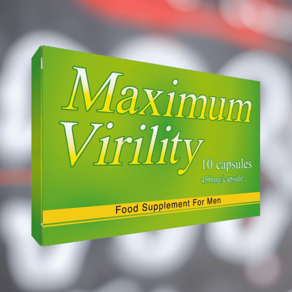 Maximum Virility Food Supplement for Men 10 Pack